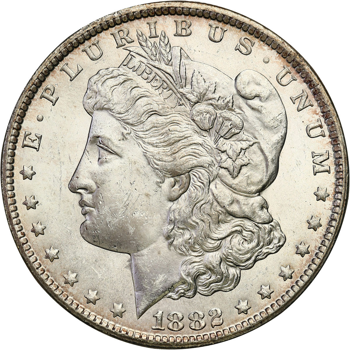 USA 1 dolar 1882 Carson City CC- PIĘKNY